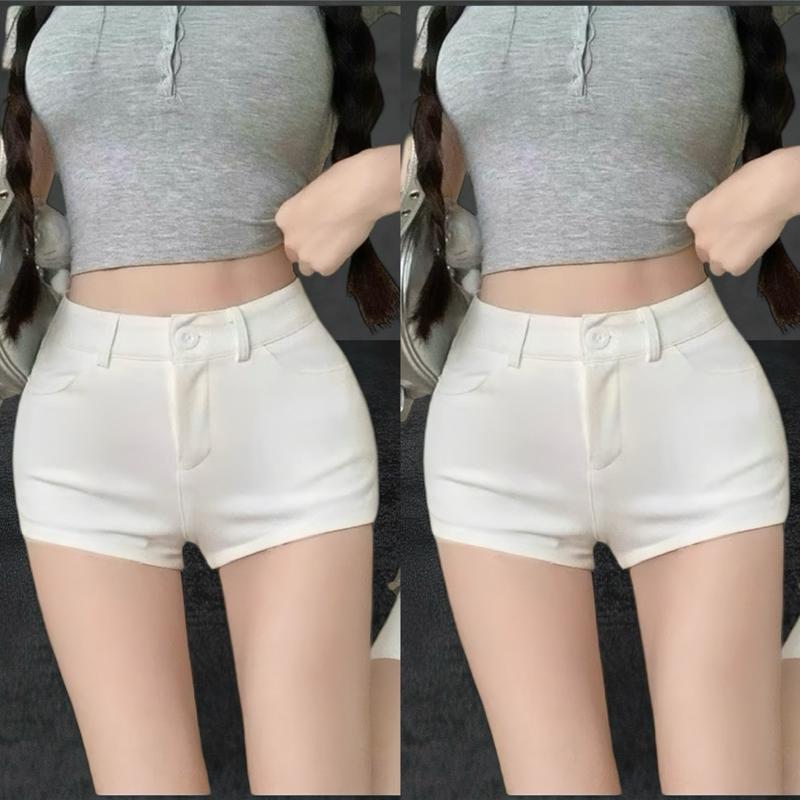 [Combo 2 Quần] Quần Short Nữ Cạp Trễ- umi Co Giãn 4 Chiều Women Pants 1