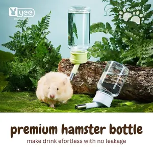 YEE Hamster Bottle Anti Leakage Premium | Botol Anti Bocor Hamster 120ml dan 80ml