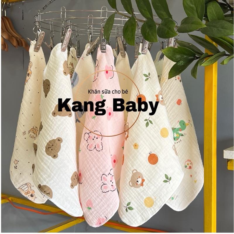 Com bo 10-20-30 khăn sữa xô muslin 2 lớp mềm mịn , thấm hút tốt có mixmàu và chọn màu