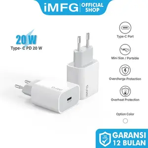 iMFG i-C2 Kepala Charger Type C Fast Charging PD20W