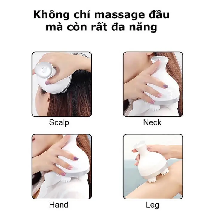 Máy masage da đầu cầm tay,máy massage đầu dưỡng sinh giúp giảm mệt mỏi căng thẳng-HAKATASHOP/SP15569. 1