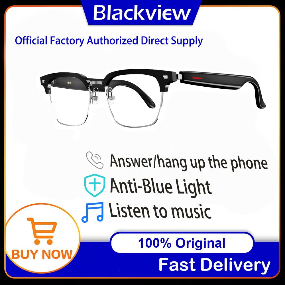 Blackview E1306 Smart Glasses for Men Women Bluetooth Call Outdoor Sport Anti-blue Light Glasses with AI Voice Mic & Speaker - Image 2