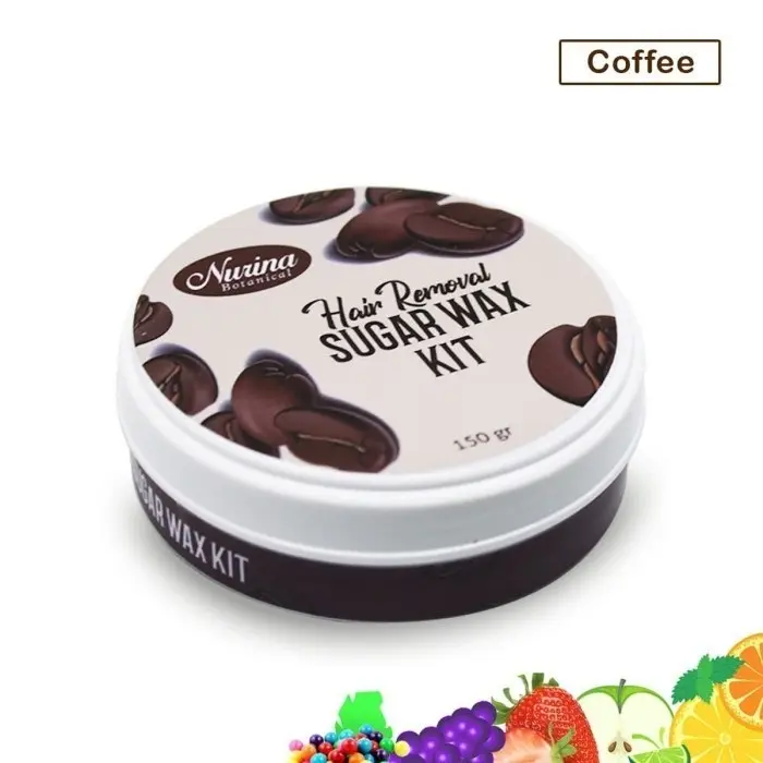 Sugar Wax Waxing Kit Mencabut Menghilangkan Bulu Rambut Ketiak Tangan Kaki RANDOM Anggur Gula 5