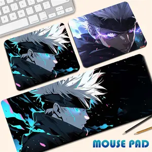80x30cm and 21x26cm Gaming and Office Mouse Pad Set with Non-Slip Rubber Base, Waterproof Textured Surface, Stitched Edges, Smooth Tracking for FPS/MOBA/Work/Laptop IDLC3SVLWFL9
