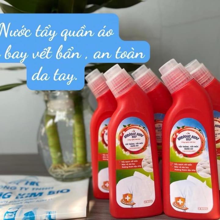 Tẩy trắng quần áo Hoàng Kimbio,sinh học hữu cơ an toàn 2