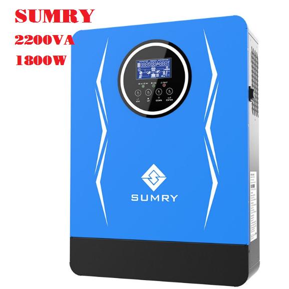 Biến tần năng lượng SUMRY Hybrid Inverter 1.8KW 12V AC220-240V 80A MPPT PV 55V-450V -  SP-1800W SUMRY XANH 0