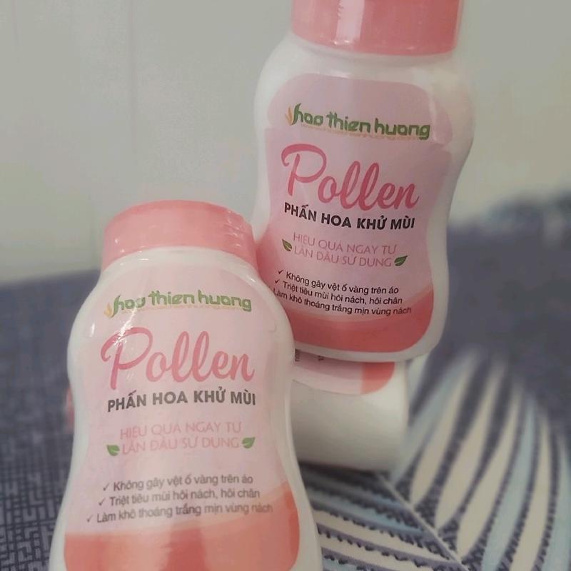 Phấn hoa khử mùi Pollen dạng chai tiện lợi giảm hôi nách, mùi cơ thể hiệu quả 5