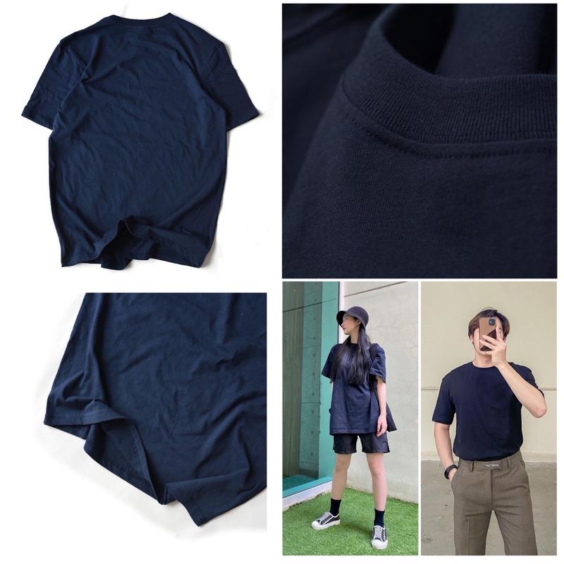 [MUA 2 TẶNG 1] Áo thun trơn Kirk.L-A-N-D Unisex Oversize [Nam,Nữ] - Áo phông cổ tròn 8