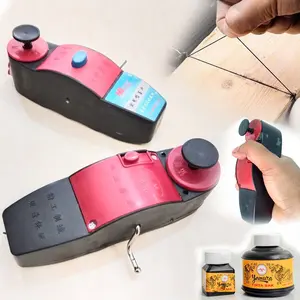 Sipatan Lot Benang 10m Alat Ukur Bangunan Manual Kawat Nilon Tukang Bata Tukang Kayu