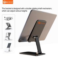Gambar MIXIO - ZM-02 DESKTOP METAL PHONE HOLDER DUDUKAN HP STAND HANDPHONE - Frost Silver dari MIXIO Kab. Tangerang 3 Tokopedia