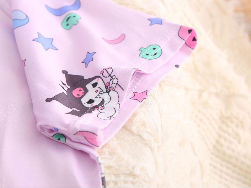 Product Introduction of Set B & B 2PCs, untuk Kanak-kanak Lelaki dan Perempuan, Labubu Baju Tidur, Baju-T dan Seluar, Lengan Pendek, Piyama Kanak-kanak, Pakaian Tidur, Baju Tidur, Kanak-kanak Perempuan baju  setelan baju  choi baju  emerald baju  india baju  borneo baju  tangan 28