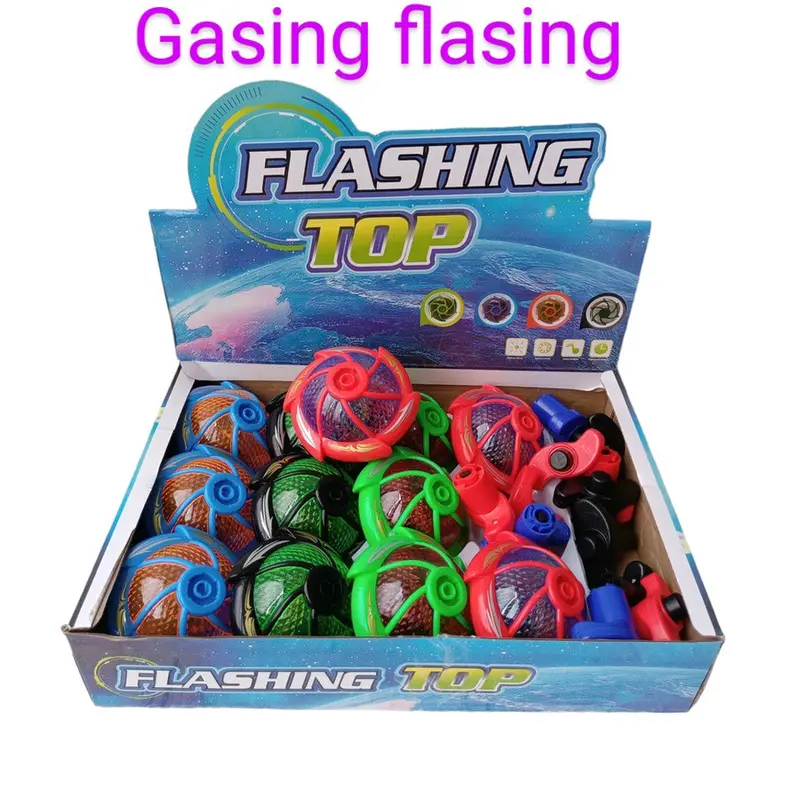mainan gasing led plus music Laba-laba spiderman SpongeBob doraemon iron man captain AMERIKA bola Gyroscop ufo flasing hello kitty bebek unicorn hadiah anak mainan tradisional gading led bercahaya 3