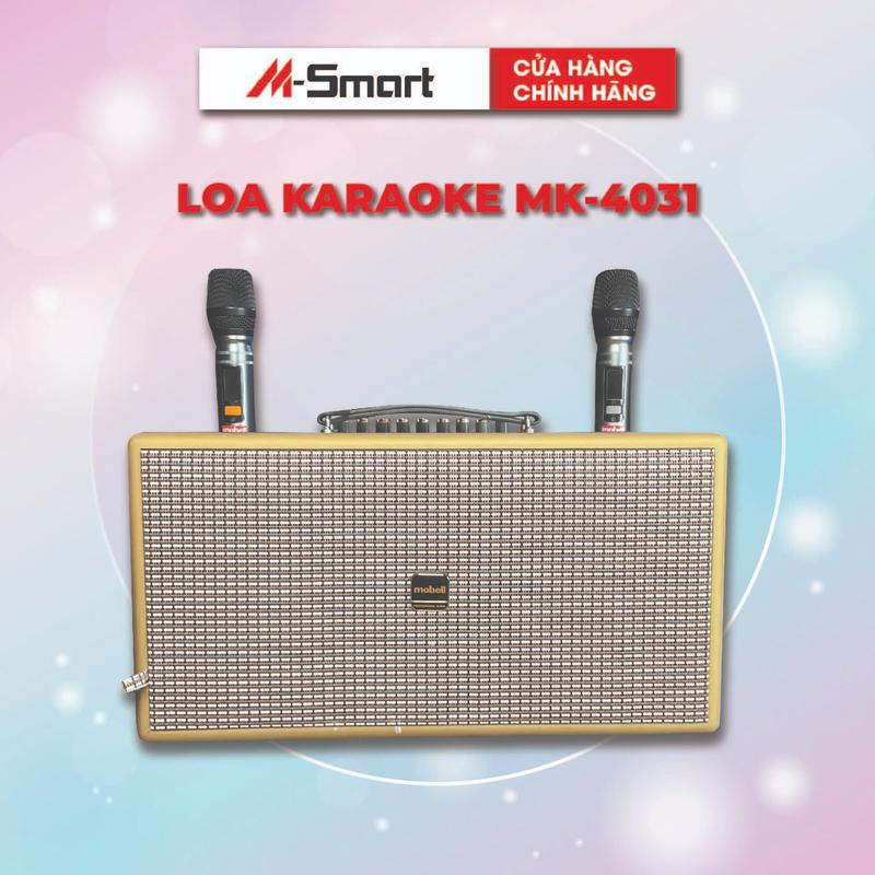 [Mobell] Loa xách tay Karaoke Mobell MK-4031 Bluetooth Công Suất Khuếch Đại Đạt Đỉnh 600W - Chính Hãng Bảo Hành 12 tháng Tặng kèm 2 mic   Nghe Nhạc Củ Loa