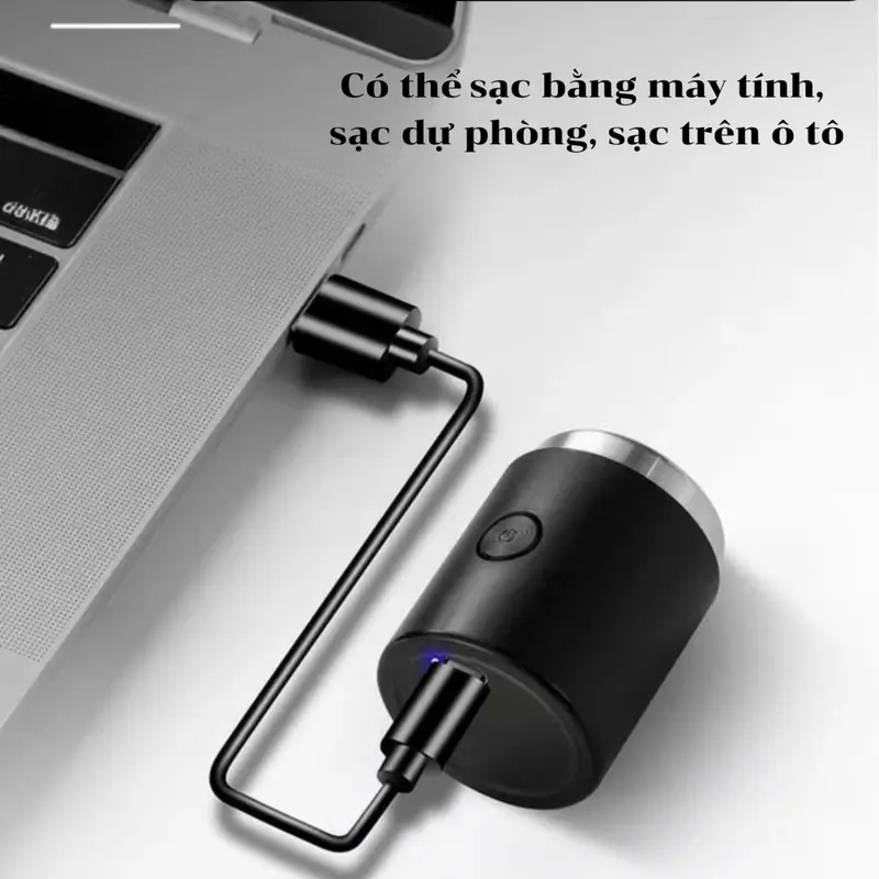Máy cạo râu điện cho nam ( tặng 5 lưỡi dao thây thế) , dao cạo râu mini sạc USB, máy cạo râu mini, daocaorau,daocaorautienloi 4