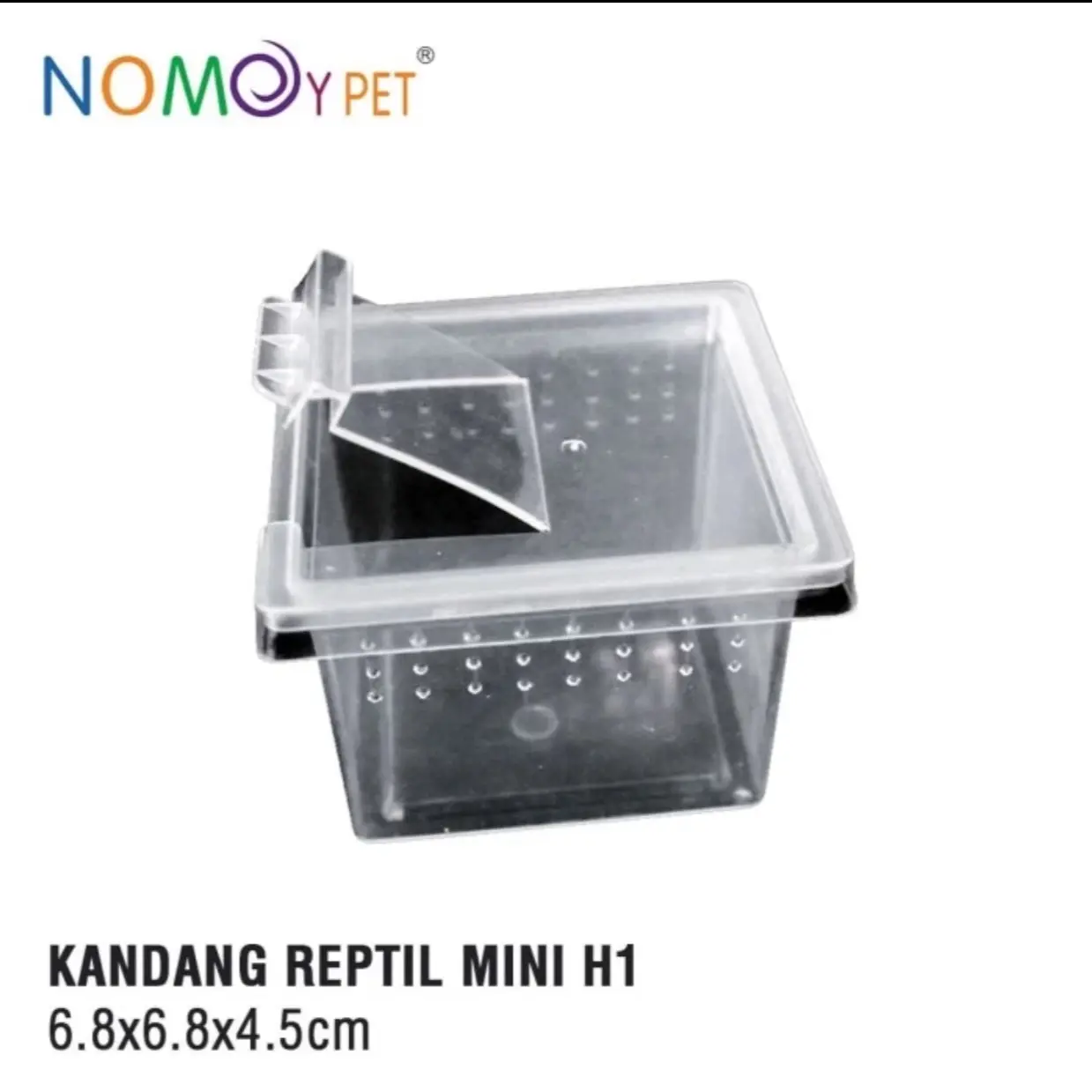 NOMOY H1 BOX KANDANG REPTILE NOMOYPET WADAH REPTIL