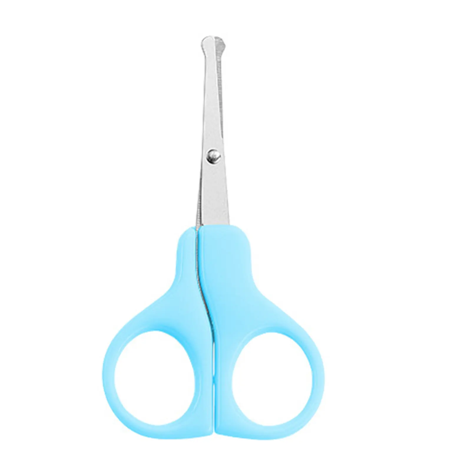 Baby Safety Nail Scissors Fingernail Clippers with Rounded Tip Newborn Nail Trimmer for Infants Toddlers Kids