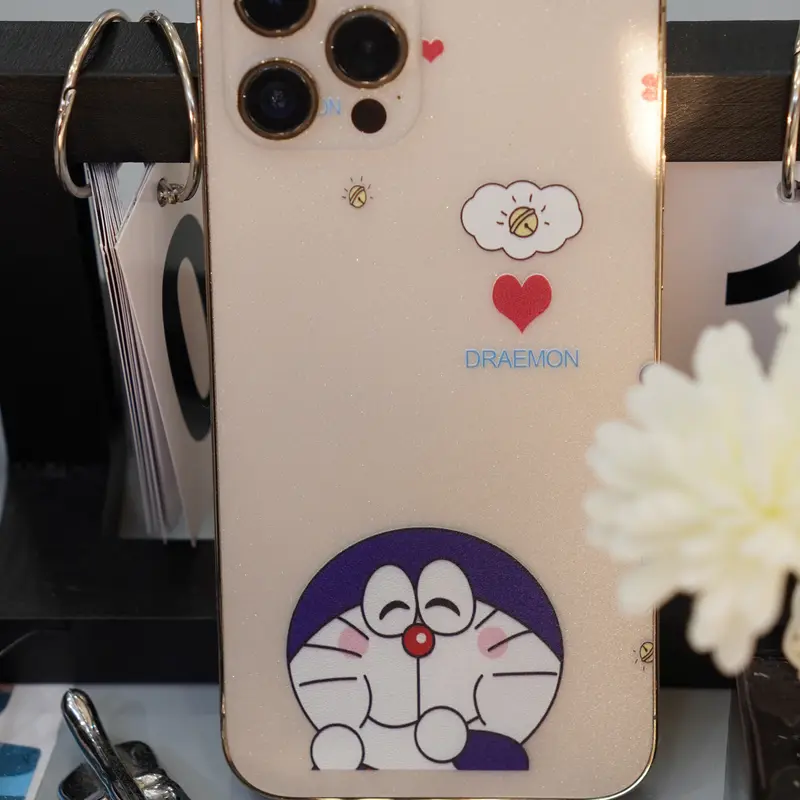 MIẾN DÁN PPF IN HÌNH DORAEMON TỔNG HỢP, CHO DÒNG IPHONE, BẢO VỆ ĐIỆN THOẠI CHỐNG TRẦY XƯỚC VÀ VA ĐẬP NHẸ Phụ Kiện !! 1