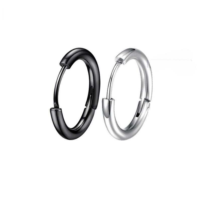 Bông Tai Tròn, Unisex, Phong Cách Cá Tính, Tròn Mịn, Thích Hợp Cho Nam Và Nữ, Phù Hợp Với Mọi Kích Cỡ, Thiết Kế Nữ Dandy 5