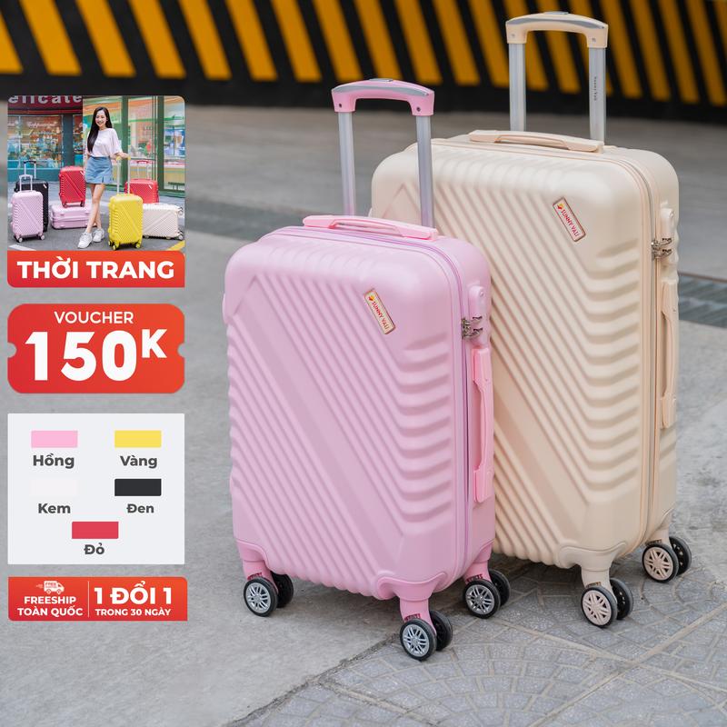 Vali Sunny - SV05 20-24inch Vali nhựa ABS nhẹ đàn hồi tốt Vali du lịch Vali thời trang Bảo hành 3 năm Nam