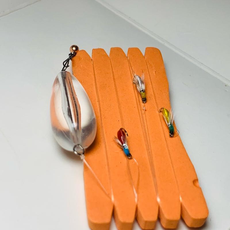 Thẻo bọ câu cá mương lure suối, mồi giả,mồi fly câu lure Thẻo câu cá mương (lure cá sông Suối) 2