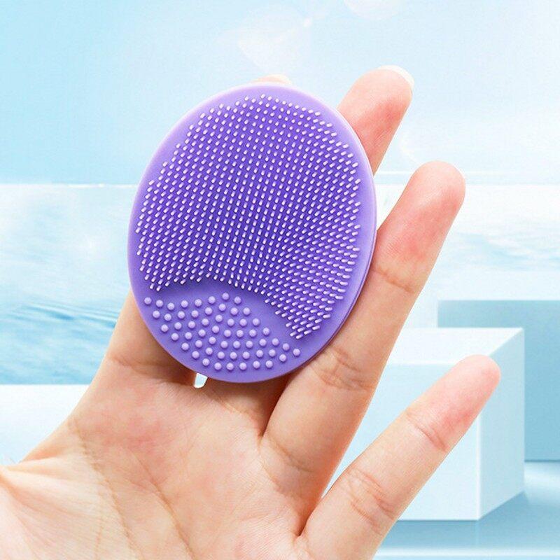 Product Introduction of Silicone Face Scrubber Cleanser Brush Set Face Scrub Brush Wash Pad Dirt Remover Deep Clean Beauty Cleaning Tool 3