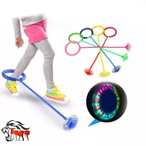 SEJAHTERA SELALU - Hulahoop Lompat kaki Full LED Mainan hulahup Anak Lampu Nyala Roda