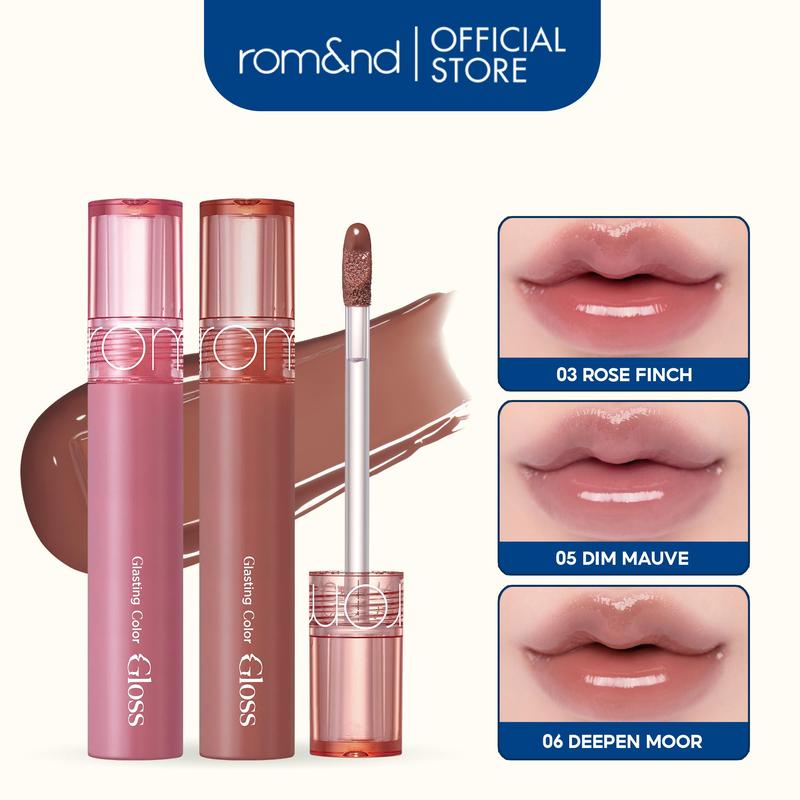 [LIVE] [Romand] Son Bóng Hàn Quốc Romand Glasting Color Gloss 4g Cosmetic
