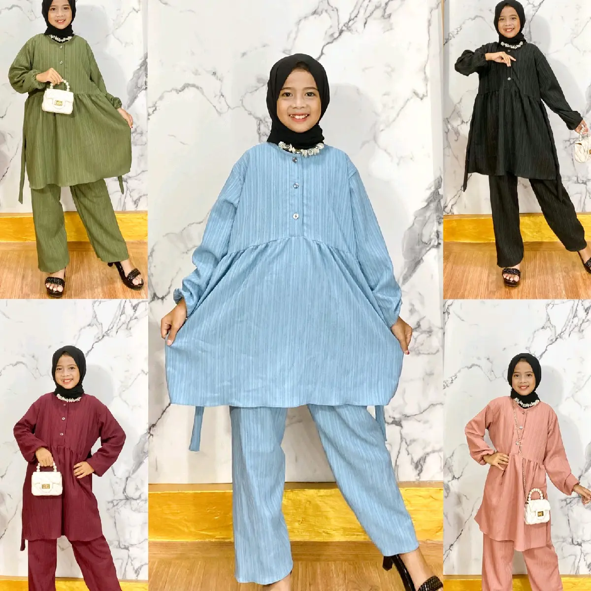 setelan anak baby crush terbaru Baju Gamis