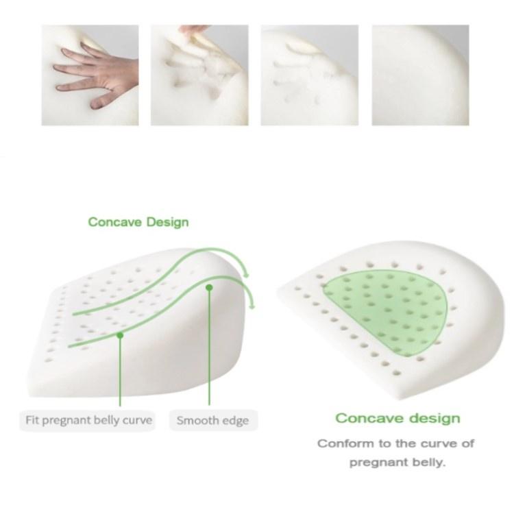 Bantal Ibu Hamil Premium Memory Foam | Maternity Pregnant Pillow Empuk Katun 3