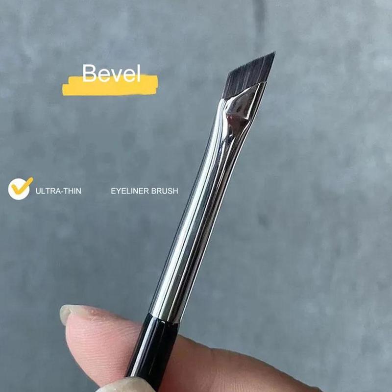 Product Introduction of Flat Eyebrow Brush Upgrade Eyeliner Brush Ultra Thin Eyebrow Makeup Flat Brush Brush Place G3T9 42