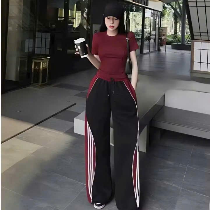 SET263-Set bộ body phối áo cotton mix quần chất umi mì dày dặn 3