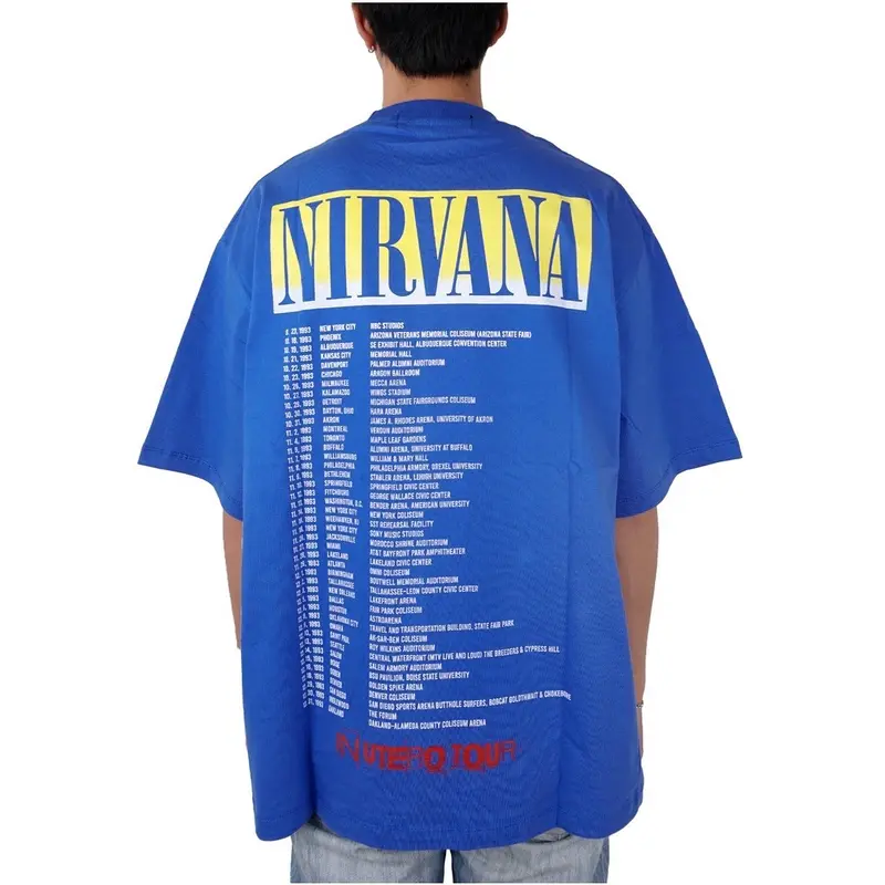 Kaos Oversize Nirvana In utero Biru 4
