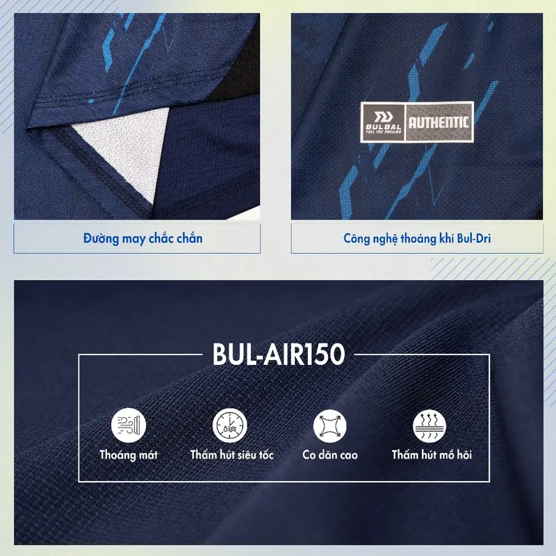 Bộ Quần Áo Bóng Đá Trẻ Em Bulbal Astro, Chất Vải Bul-Air 150 Cao Cấp, Mềm Mại, Co Giãn 4 Chiều Thoáng Mát, Thiết Kế Ấn T 2