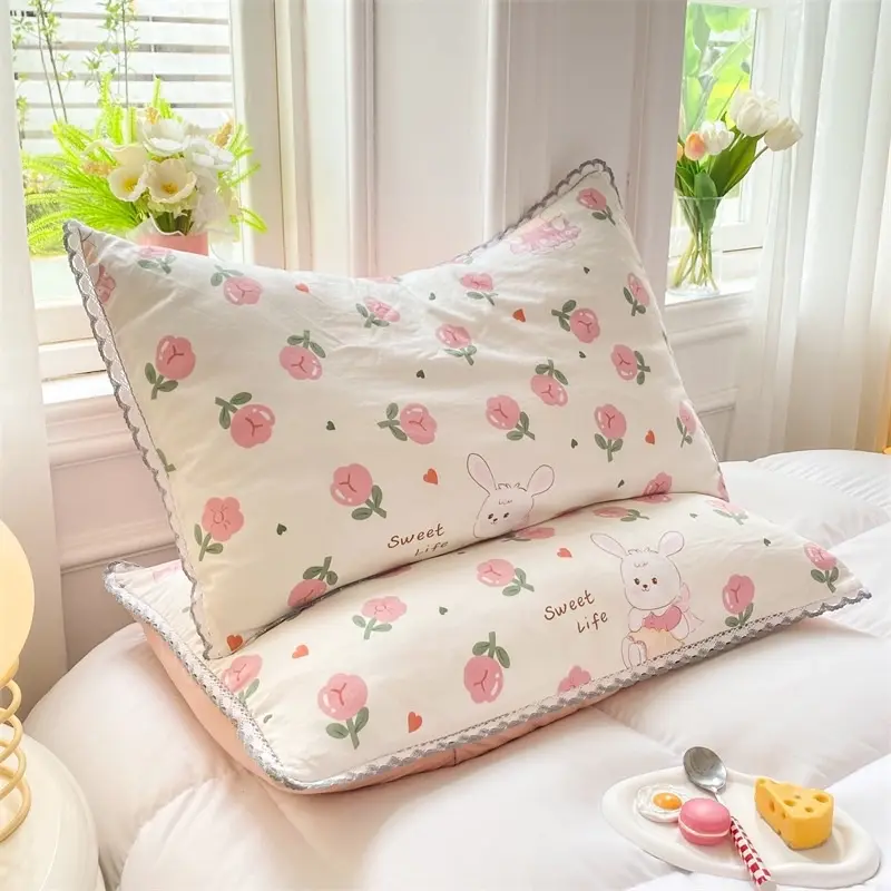 Vỏ gối cotton đũi nhập khẩu 48-74cm