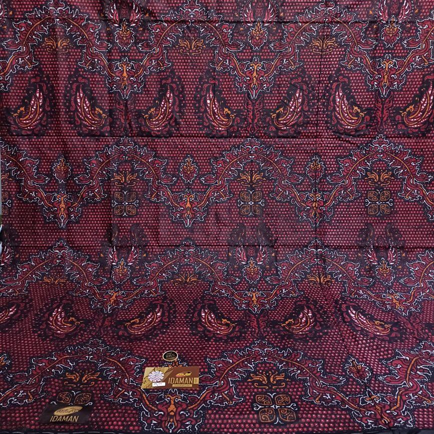 SARUNG BATIK ATLAS IDAMAN 555 MOTIF BHS Muslim Pria Dewasa