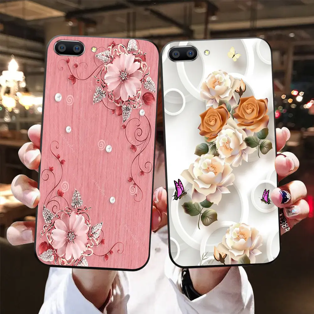 Ốp lưng oppo a3s / oppo a1k / realme c1 / realme c2 in hình các loài hoa siêu đẹp Phụ Kiện