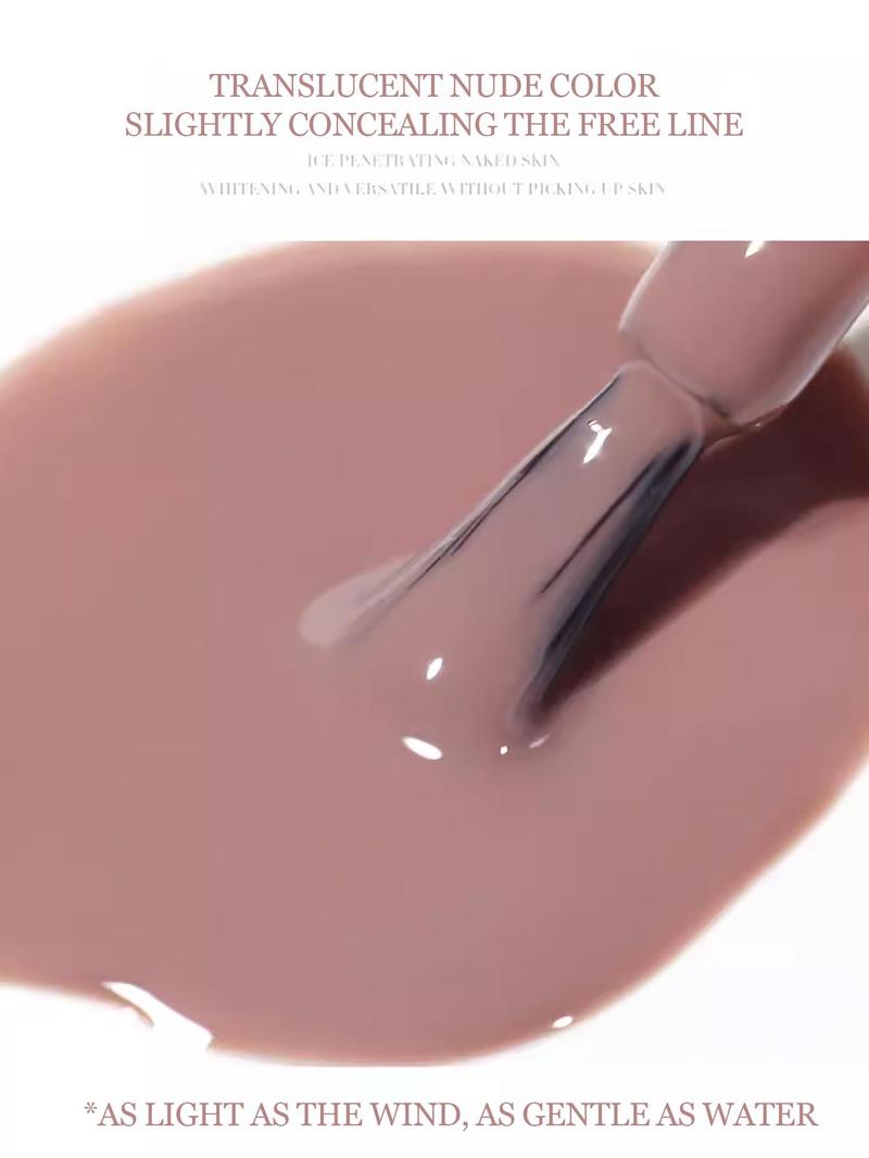 Product Introduction of Móng Tay Gel Màu Khỏa Thân, Thiết Kế Trái Tim Trơn, Móng Tay Salon Làm Móng, Làm Đẹp Móng Tay, Huafei Trong Suốt Trên Băng, Màu Zhen Zhen Cùng Phong Cách, Phổ Biến, Màu Trắng, Thích Hợp Cho Cửa Hàng Làm Đẹp Móng Tay, [SK33] 3