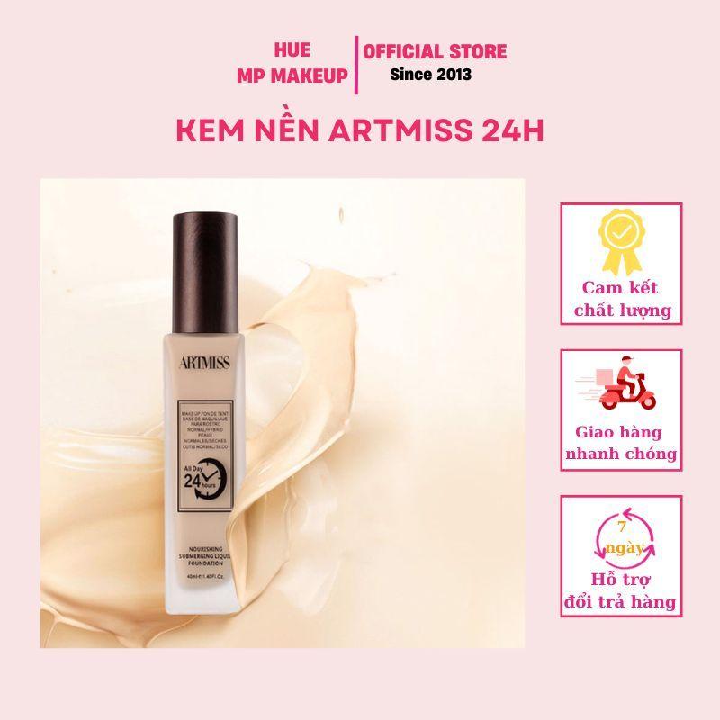  Kem nền ARTMISS 24h mỏng nhẹ lâu trôi giữ nền lâu 40ml 