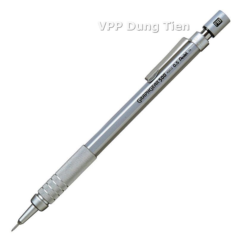  Bút chì kim cơ khí Pentel GRAPHGEAR 500 PG513  PG515  PG517  PG519- Chính Hãng ... 
