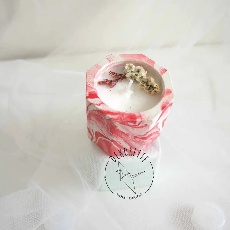 DEKORETTE - HERA SCENTED CANDLE | Souvenir lilin | lilin aromaterapi little candle 0