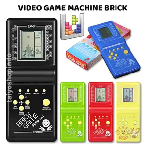 TAIYO Video Game Machine Brick Game 9999 In 1 Besar Kecil Gameboy Tetris Klasik Mainan Anak