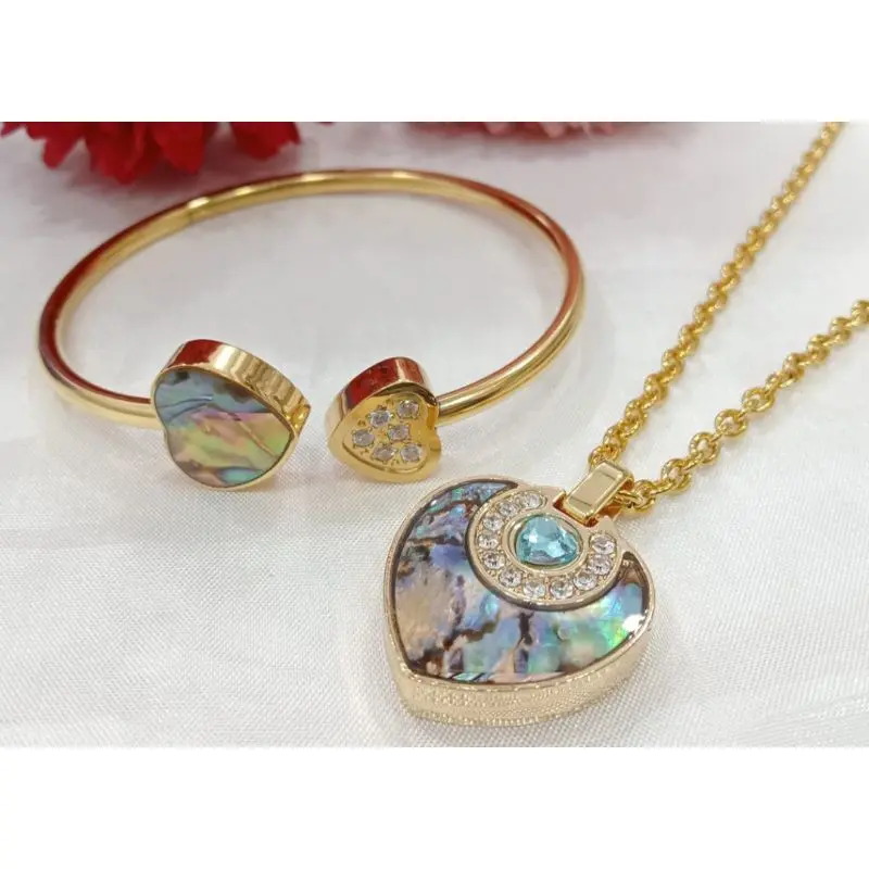 1 Set kalung Gelang Pria Wanita Terbaru W-102 0