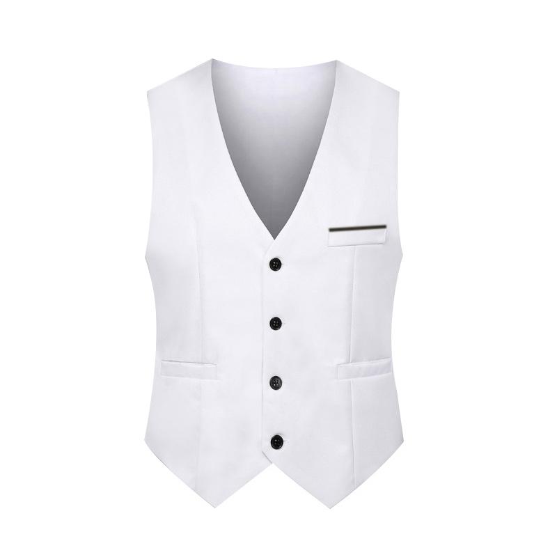 Product Introduction of M-5XL Men's Suit Vest Summer Slim Fit Waist Solid Tank Top Business Leisure Party Bar Banquet Dress 5