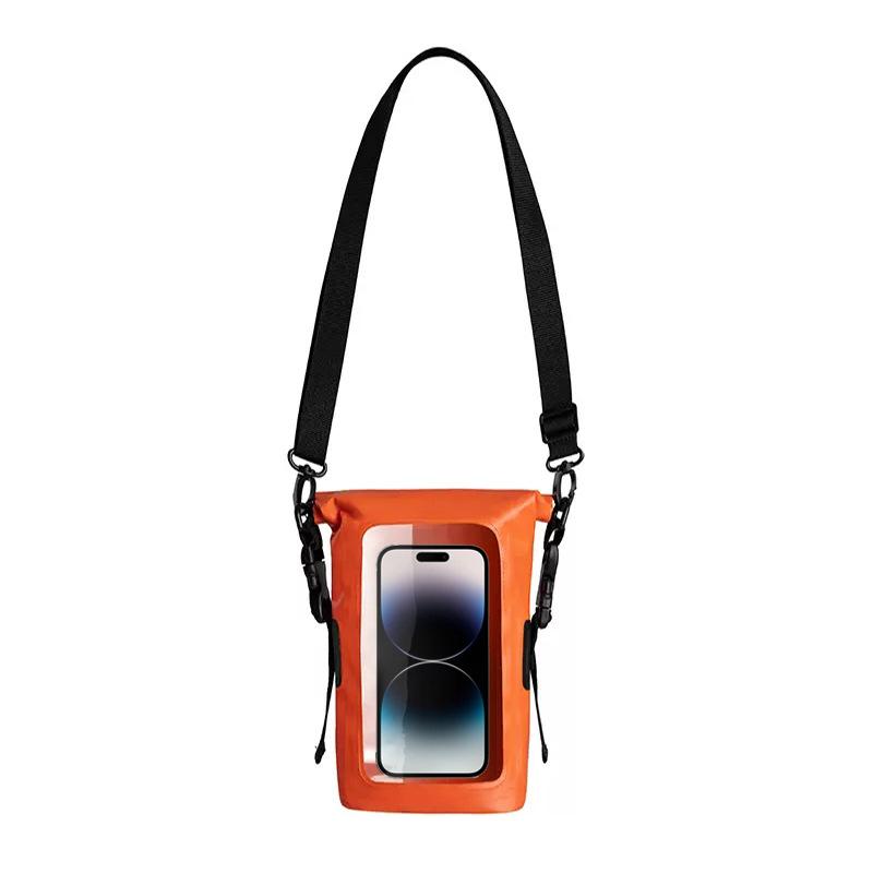 Product Introduction of Outdoor mobile phone water-proof shoulder bag waterproof Drybag seaside beach swimming drifting 2L crossbody bag fashion PVC waterproof bag bag 5
