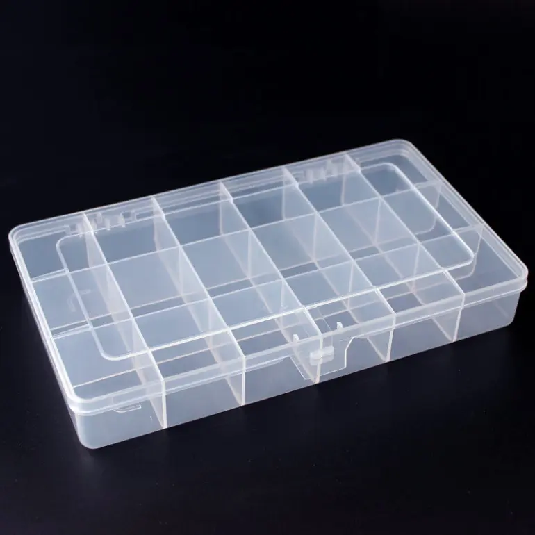 Hộp nhựa 10 ngăn, 15 ngăn, 24 ngăn, 36 ngăn đựng linh kiện điện tử
