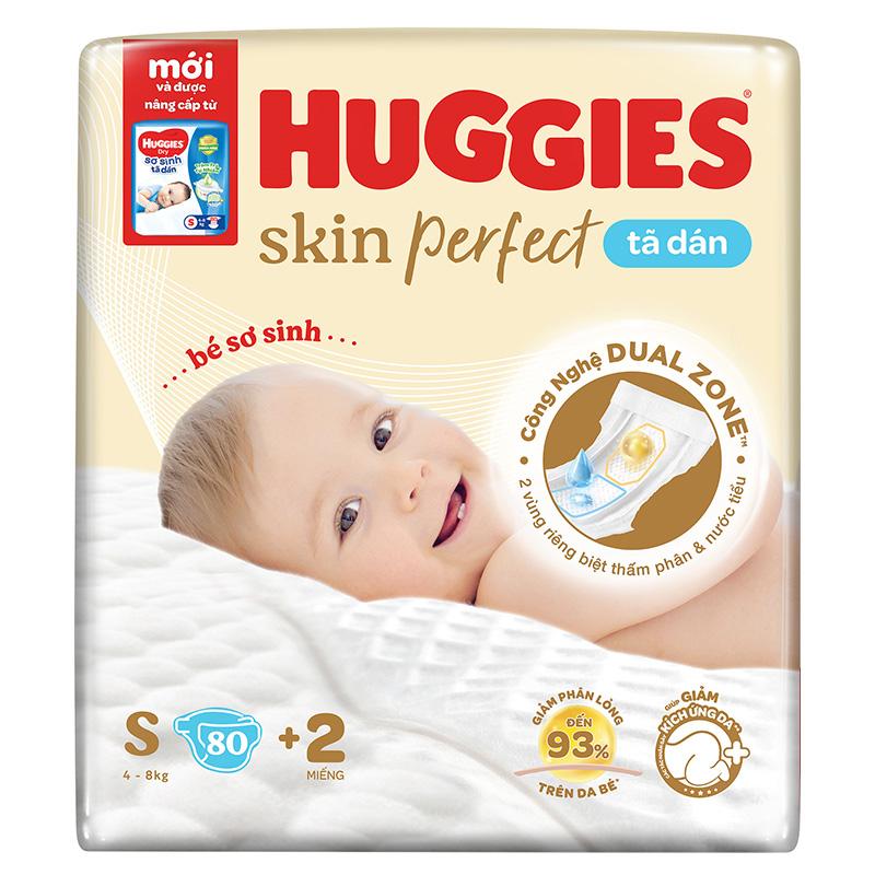 Tã dán Huggies Skinperfect size S dành cho bé từ 4-8kg