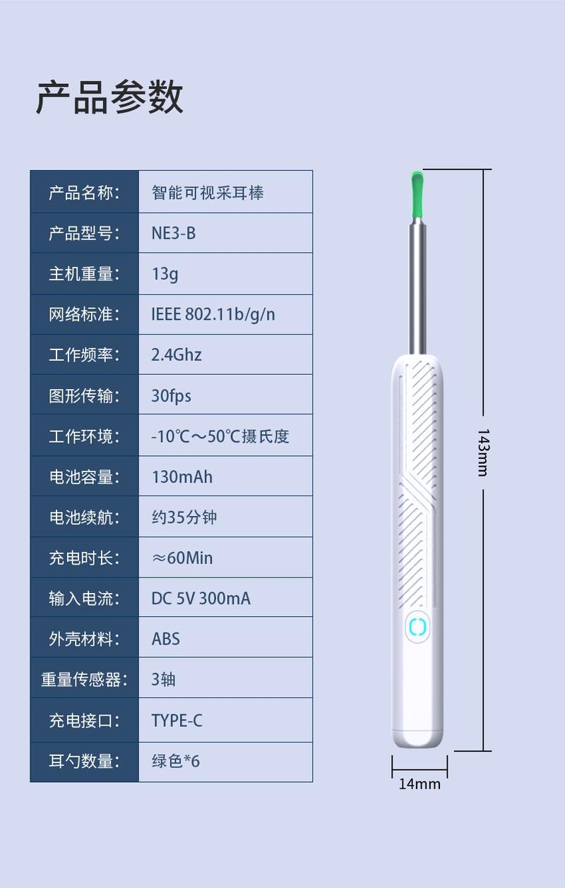 Product Introduction of Dụng Cụ Ngoáy Tai WiFi Không Dây, Camera Otoscope, Ống Nghe, Phát Sáng, Làm Sạch Ráy Tai, Kiểm Tra Răng Miệng, Chăm Sóc Sức Khỏe, Máy Làm Sạch Tai 34