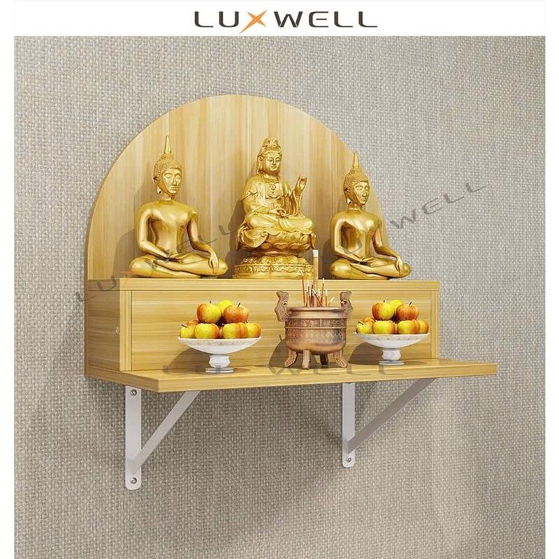 [Hỏa Tốc] Kệ thờ treo tường Luxwell bàn thờ treo nhỏ gon hiện đại nhiều kícḣ thước L681.1
