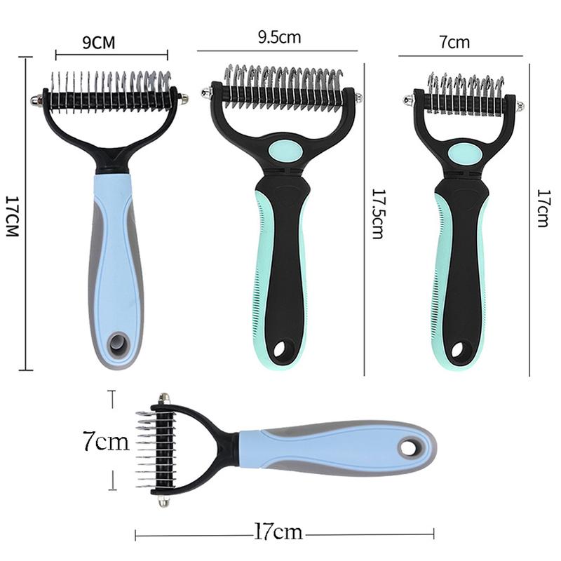 Product Introduction of Professional Pet Brush Dog Hair Remover Pet Fur Knot Cutter Puppy Cat Comb Brushes Dogs Grooming Shedding Supplies 1