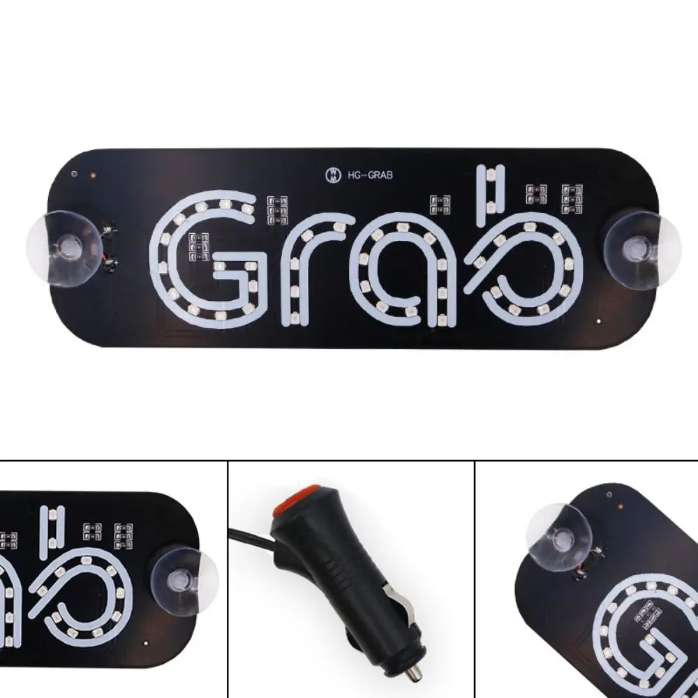 Durable Signal Beacon Grab LED Taxi Light Panel 39SMD 2835 Car Signal Lamp with Switch Windscreen Cab Indicator Light Car Accessory